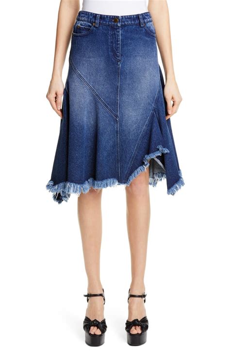 michael kors denim skirt at nordstrom|Michael Kors denim skirts.